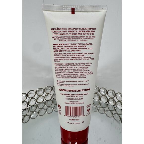 DERMELECT LIPO CONQUER Body Toning Cream 4oz/120mL FULL SZ SEALED. - Picture 3 of 4